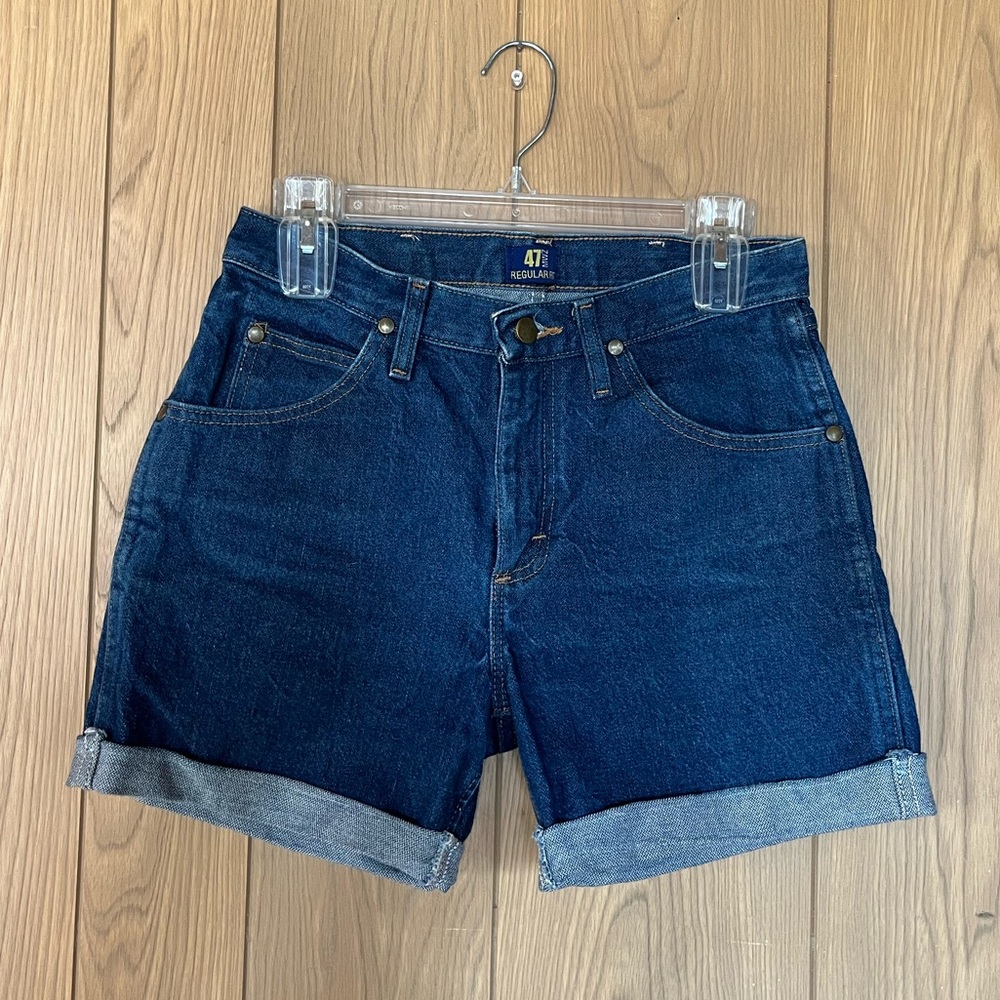 Wrangler Cowboy Cut Cutoff Denim Shorts
